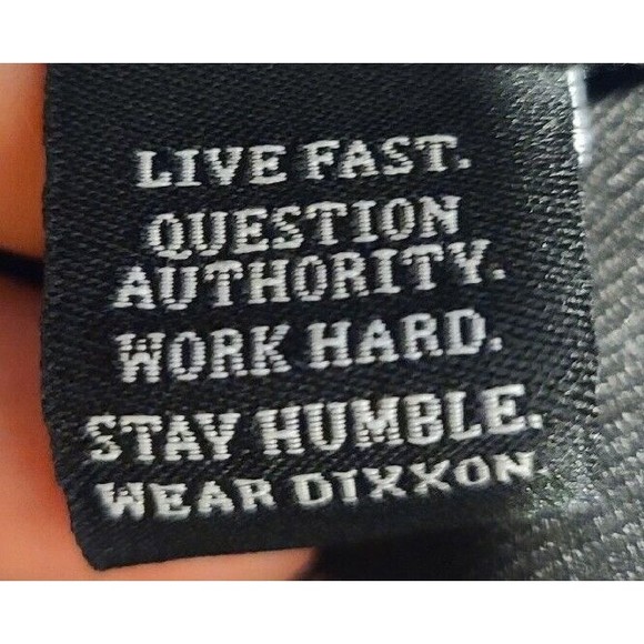 Dixxon DXF Flannel Gridlock Snap Button Long Sleeve Shirt Black Red Mens Sz M - Picture 15 of 16